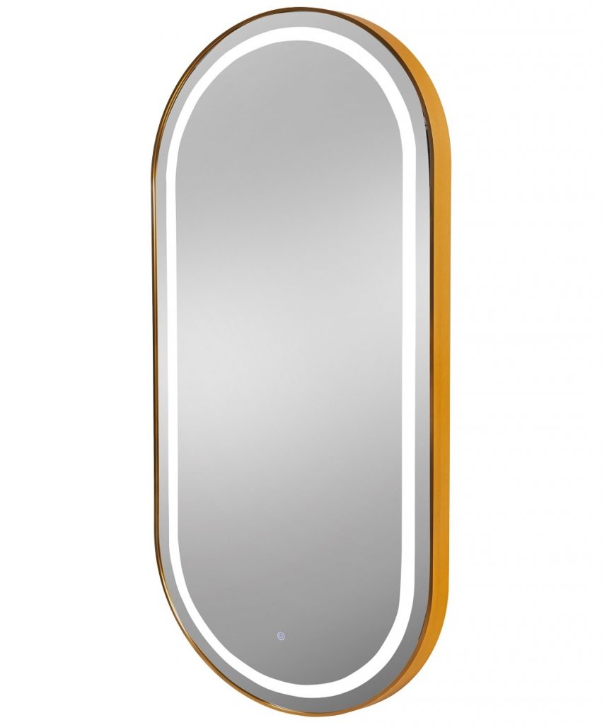 Pibbs Aurora Gold LED Salon Mirror