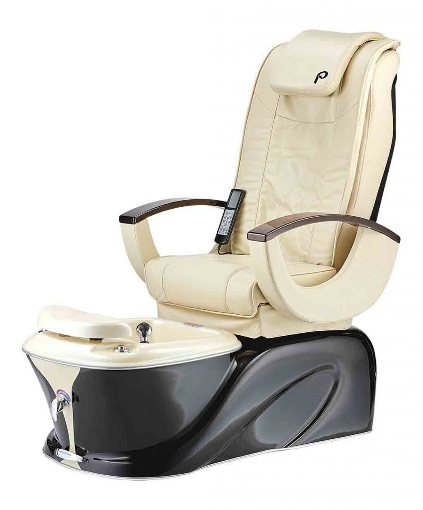 Pibbs PS60 Siena Pipe Free Turbo Jet Pedicure Chair with Shiatsu Massage