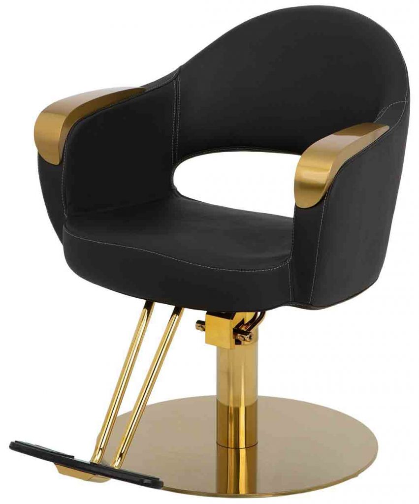 Buy-Rite Beauty Luna Gold Styling Chair