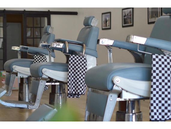 Takara Belmont Barber Chairs at Flynn's Barbershop in Fair Lawn, NJ