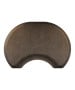 2.5' X 3.5' Circular Smart Step Granite Metallic Salon Mat 3/4