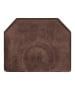 4' X 5' Hexagon Smart Step Vintage Leather Salon Mat 3/4