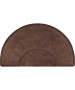 3' X 5' Circular Smart Step Vintage Leather Salon Mat 3/4