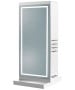 Zeus Double Styling Station w/ Mobile Base & LED Mirror-image28