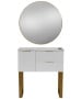 Pibbs 6002 Capri Styling Station w/ Legs & Standard Mirror-image10