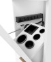 Collins E1023P Nico Tower Styling Station w/ Metal Toe Kick-image2