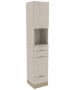 Collins E1023P Nico Tower Styling Station w/ Metal Toe Kick-image1
