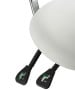 Silver Fox 1025 Rolling Saddle Stool w/ Back-image5