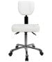 Silver Fox 1030 Rolling Stool w/ Back-image3