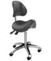 Silver Fox 1025A Adjustable Saddle Stool w/ Back-image10