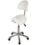 Silver Fox 1025A Adjustable Saddle Stool w/ Back-image6