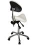Silver Fox 1025A Adjustable Saddle Stool w/ Back-image7