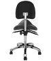 Silver Fox 1025A Adjustable Saddle Stool w/ Back-image9