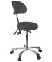 Silver Fox 1025B Adjustable Round Stool w/ Back-image10