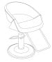 Takara Belmont ST-M80 Caruso Styling Chair-image2