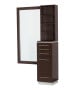 Bali Tower Styling Station w/ Retail & Mirror-image1
