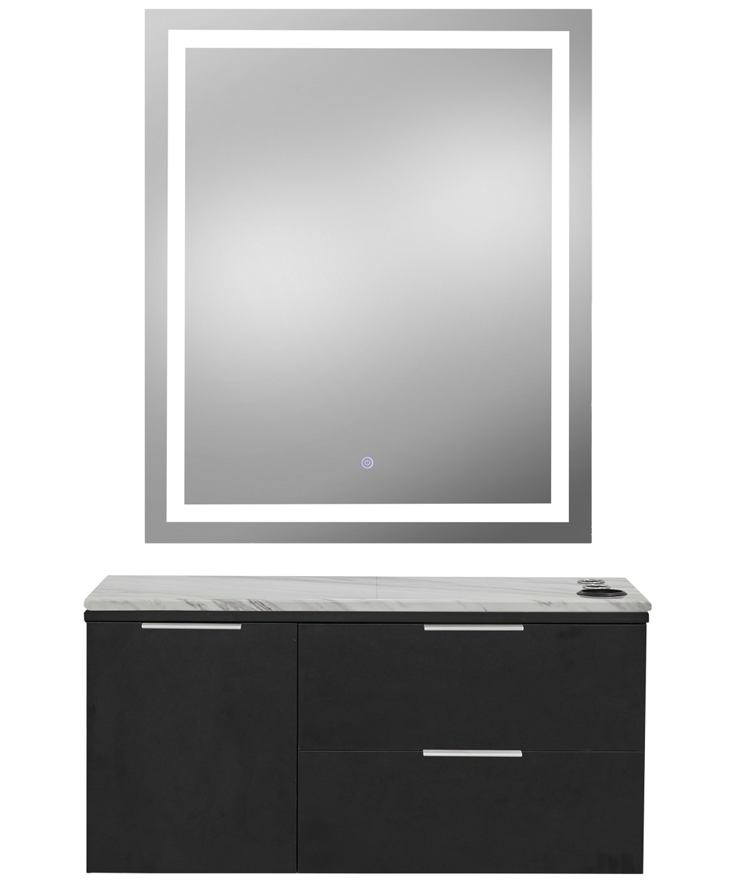 Pibbs 6002 Capri Styling Station & LED Mirror