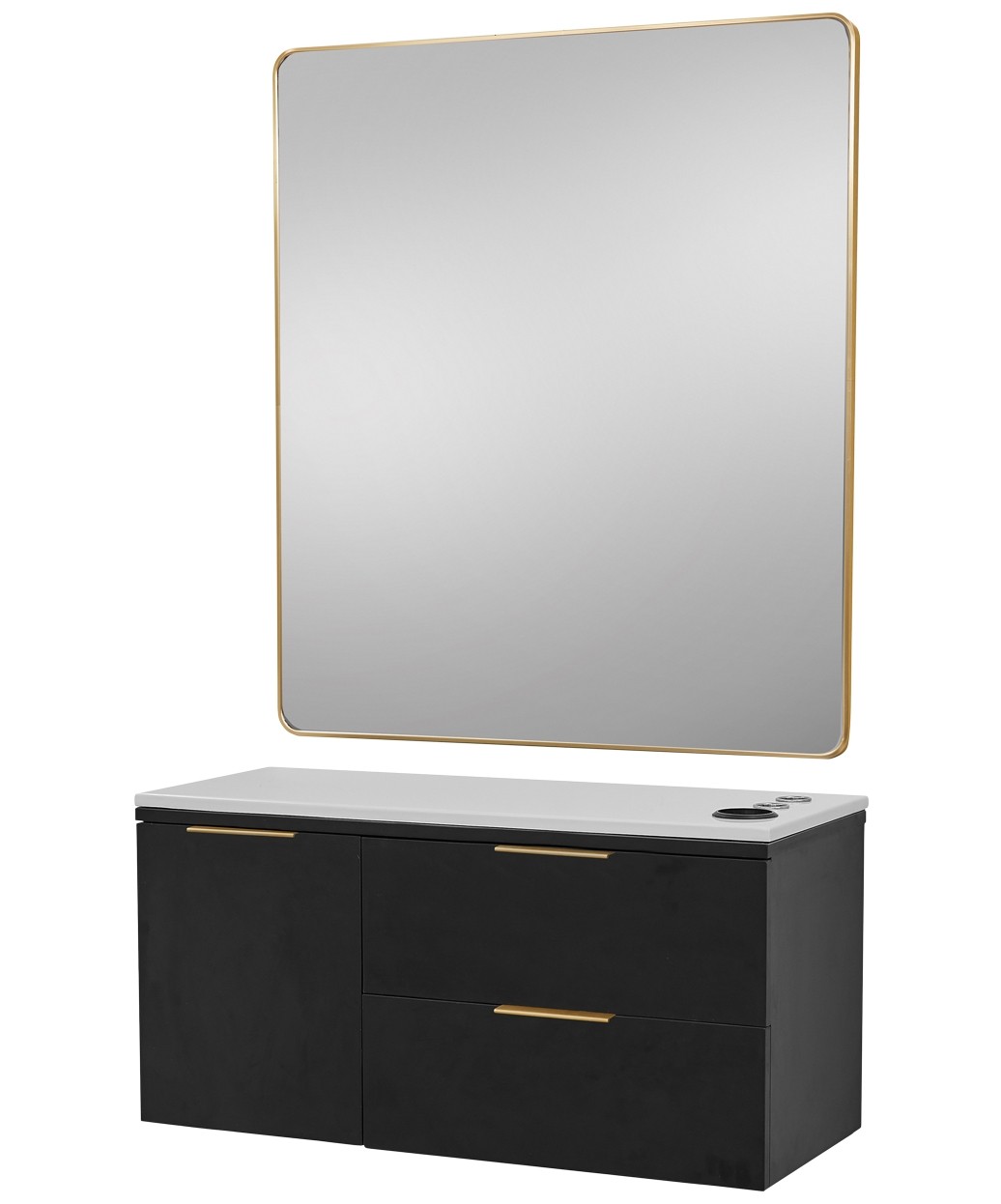 Pibbs 6002 Capri Styling Station & Standard Mirror