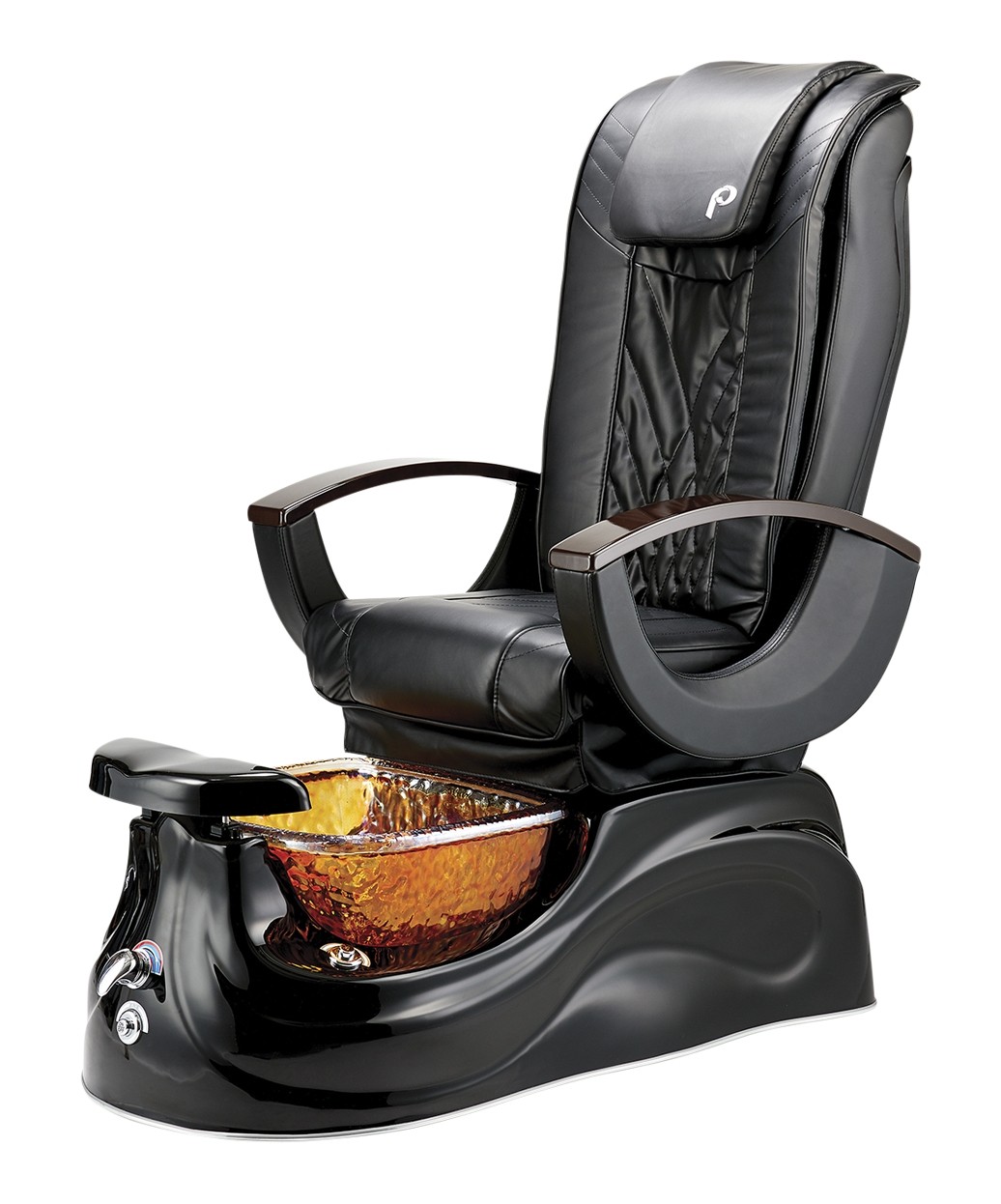 Pibbs PS65 San Marino Pedicure Spa w/ Glass Bowl & Shiatsu