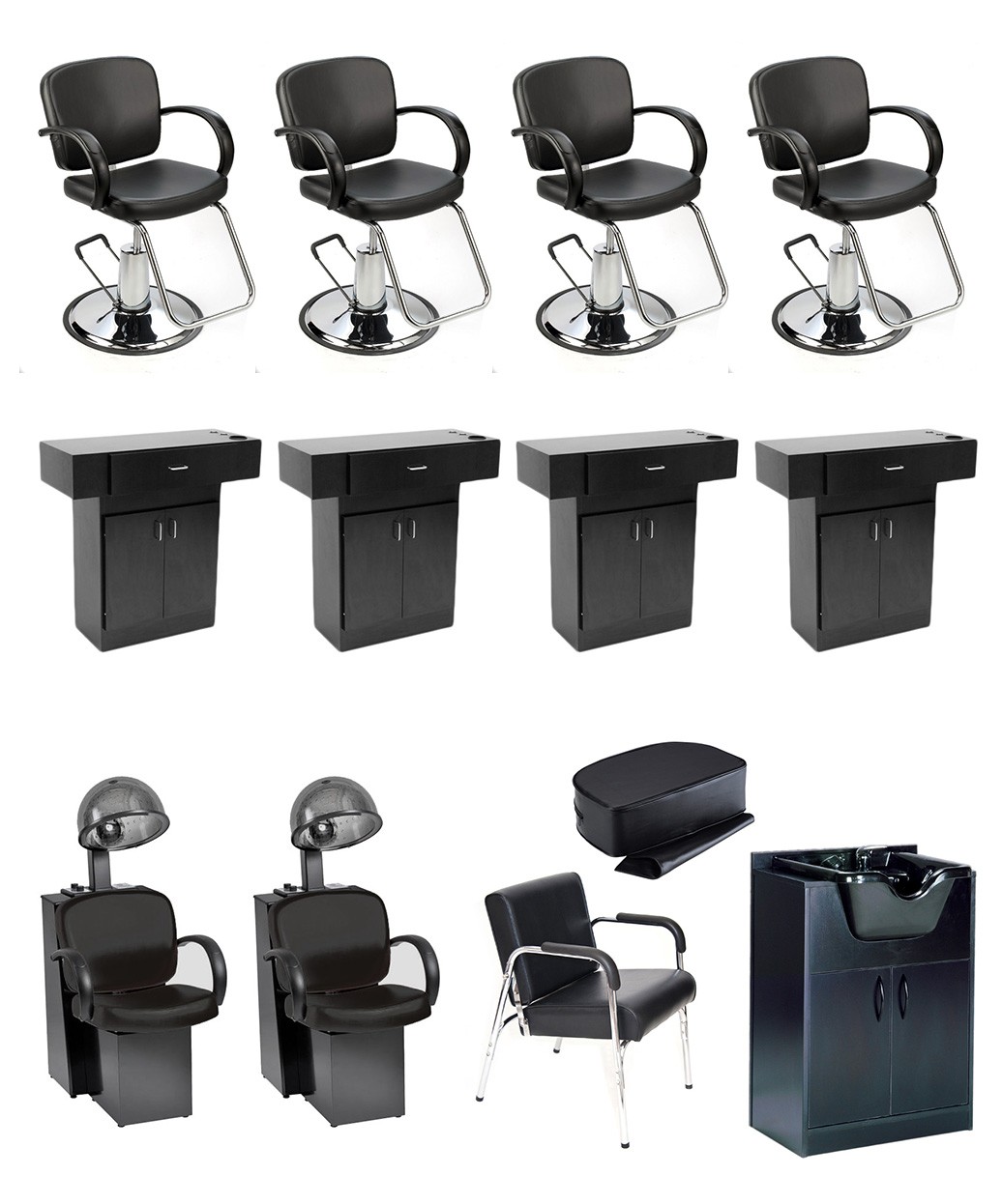 4 Operator Pibbs 3606 Messina Salon Package