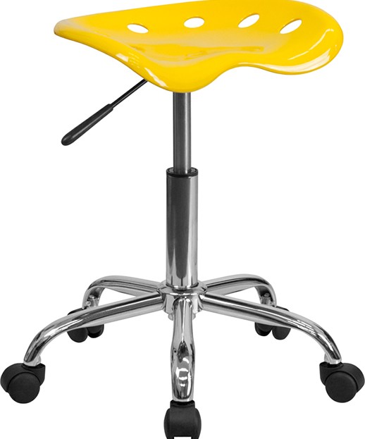 Tractor seat stool with back top