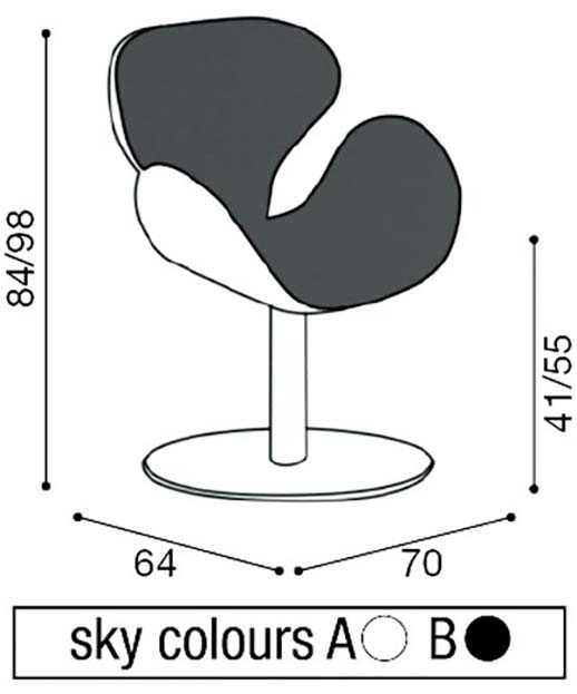 Salon Ambience SH-300 Tulip Styling Chair