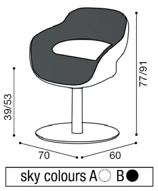 Salon Ambience SH-317 Vanessa Styling Chair