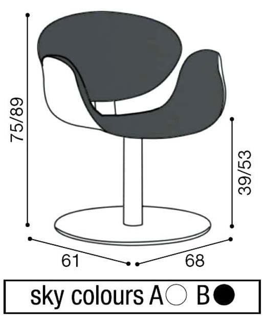 Salon Ambience SH-430 Amber Styling Chair