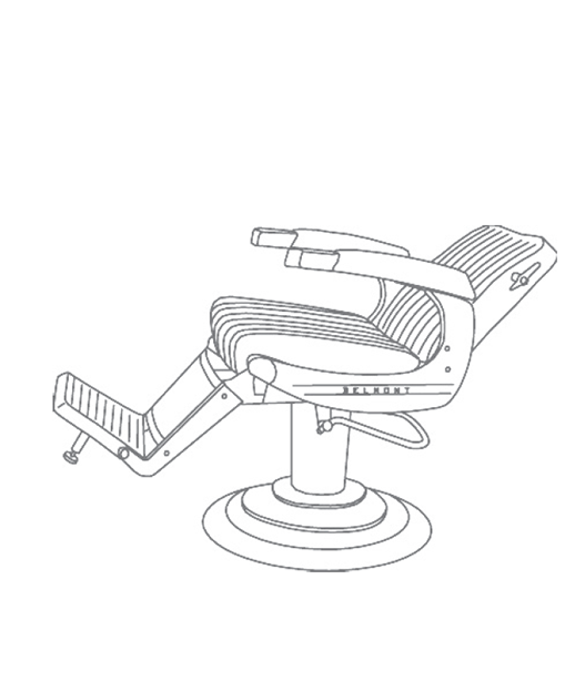 Takara Belmont BB-225 Elegance Barber Chair