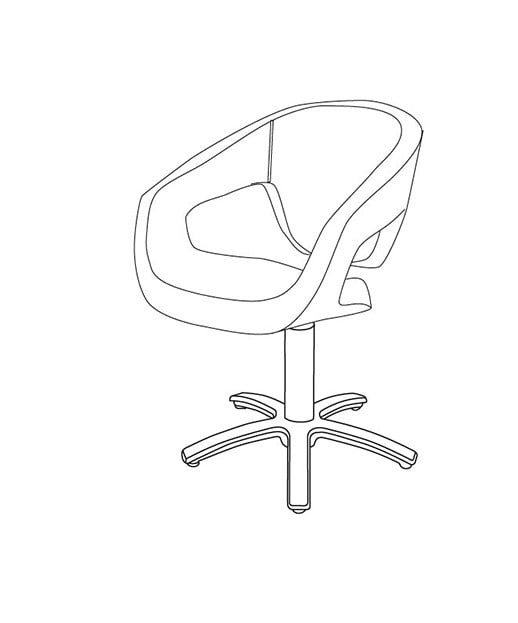 Takara Belmont ST-M30 Strip Tease Styling Chair