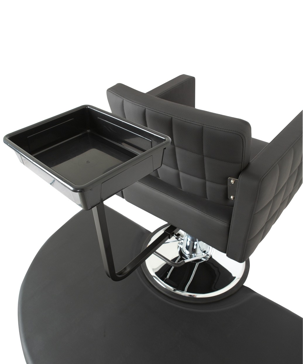 Quick Tray Rotating Salon Caddy with Swivel & Color Tray - Fits Any ...