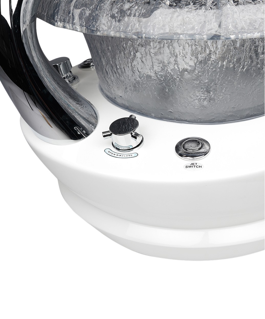 J&A Cleo SE Pedicure Spa w/ Glass Bowl