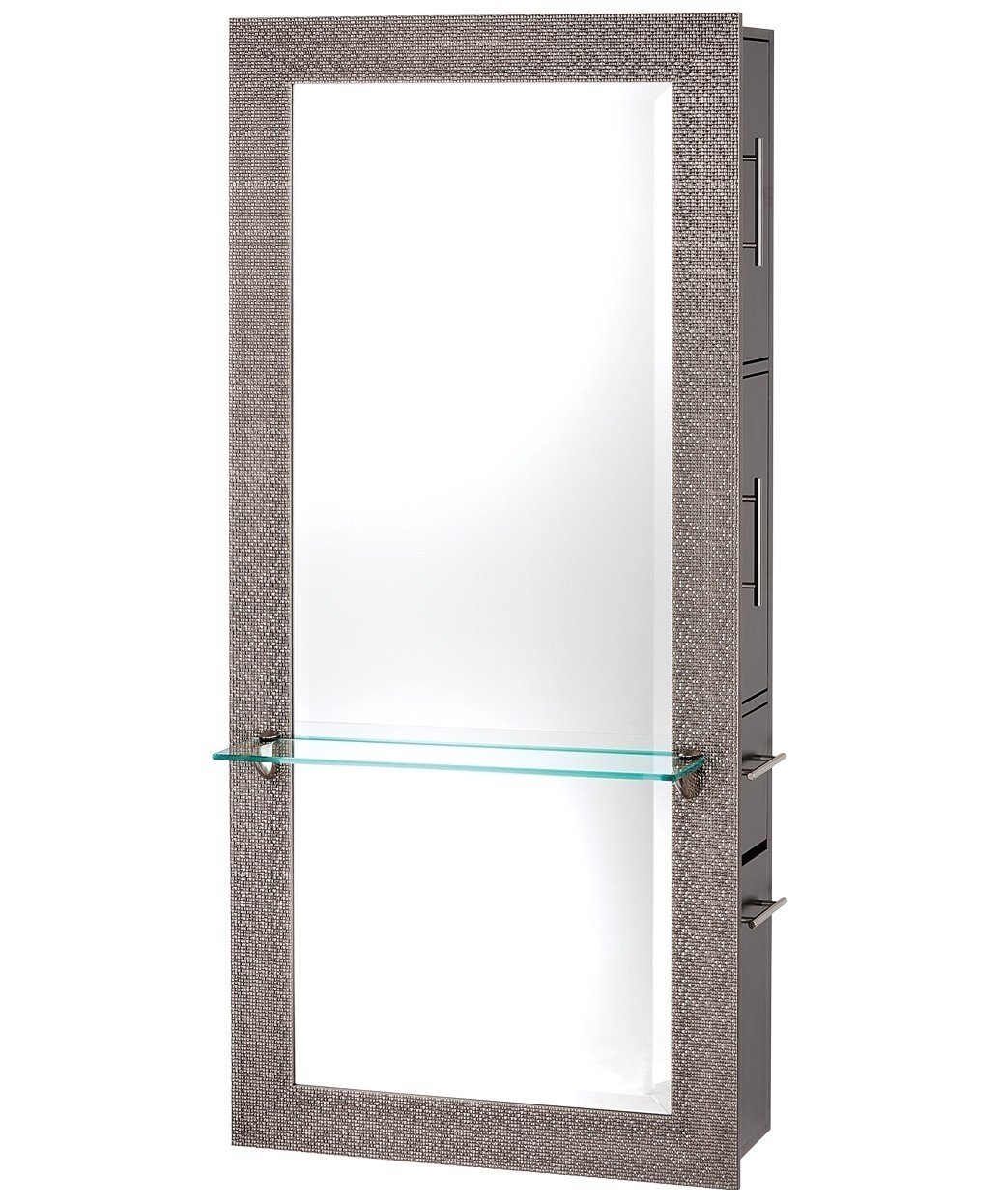 Pibbs Diamond Mirror Double Sided Styling Station