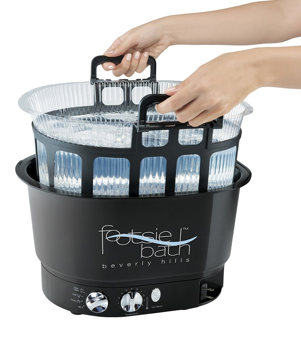 Pibbs PS43 Footsie Pedicure Spa w/ Roller Massage