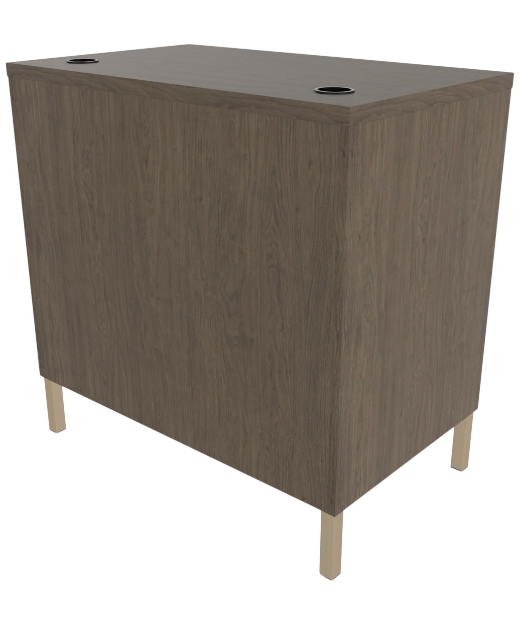 Collins E1163 Aspen Appointment Desk w/ Metal Legs