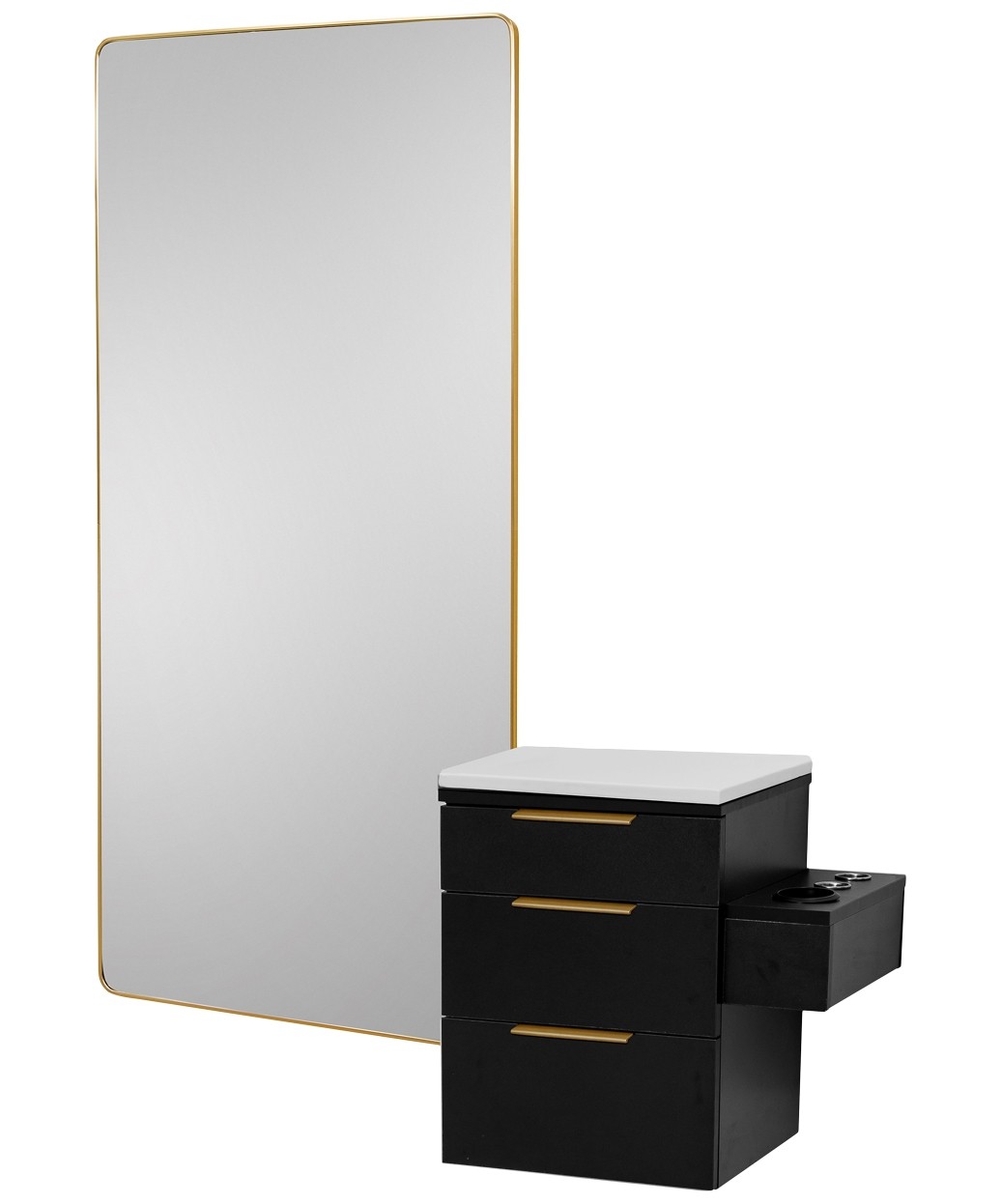 Pibbs PB6004 Milano Styling Station & Mirror