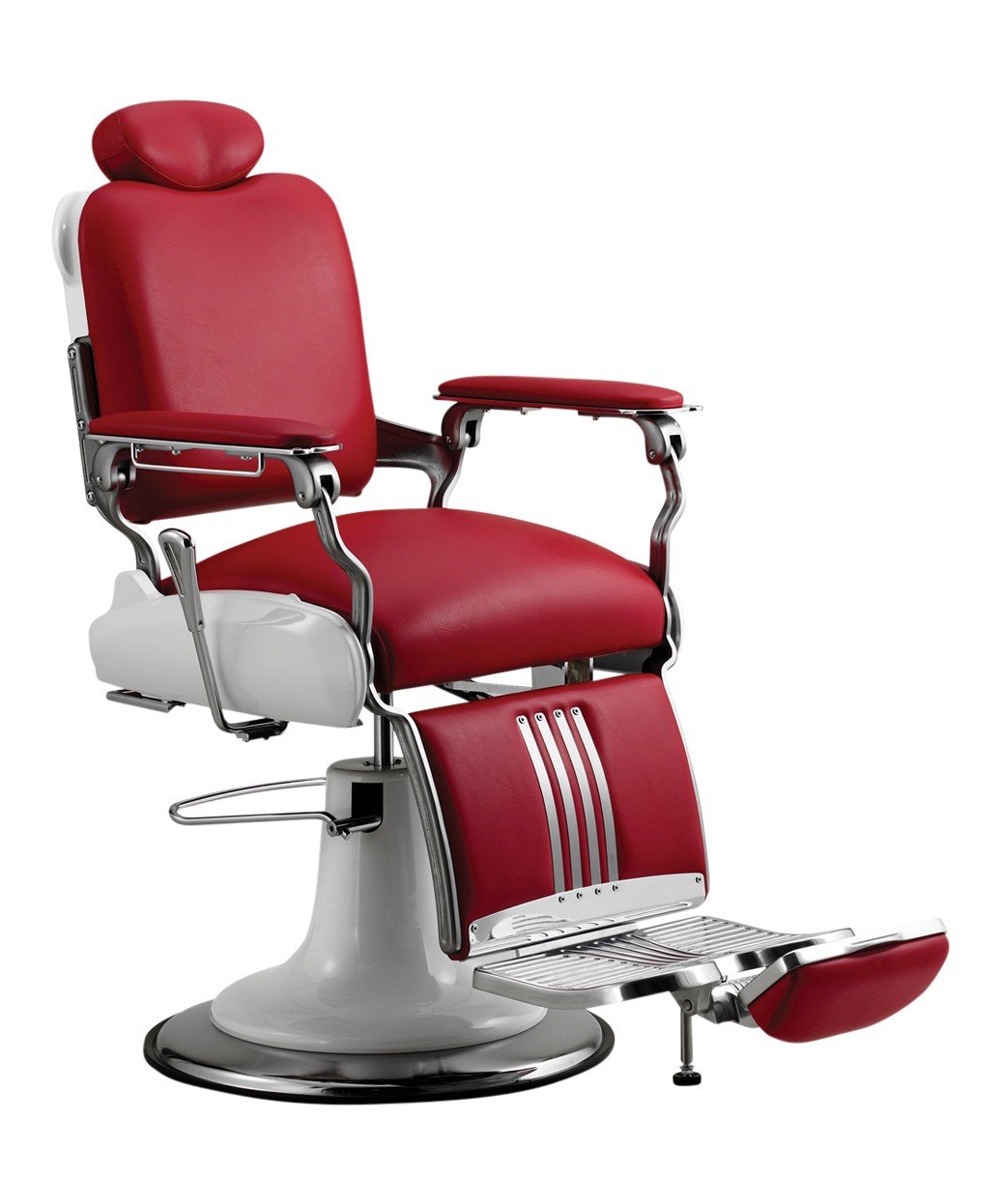 Takara Belmont Koken Legacy Red & Black Barber Chairs