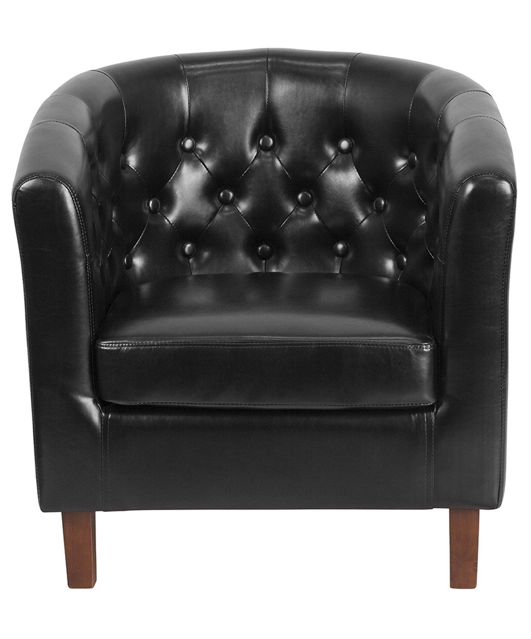 Kensignton Tufted Leather Reception Chair