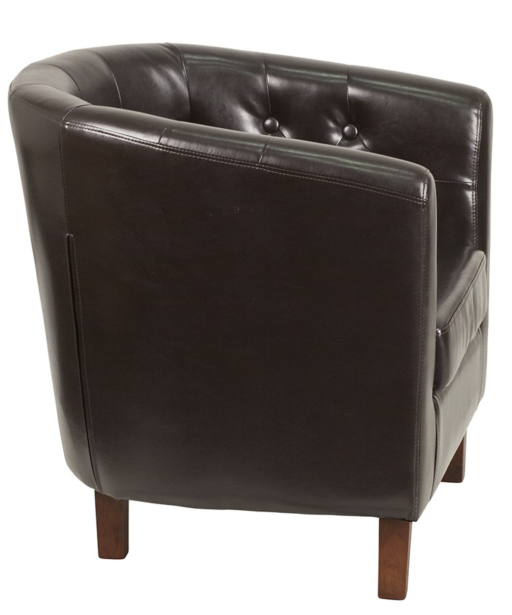 Kensignton Tufted Leather Reception Chair