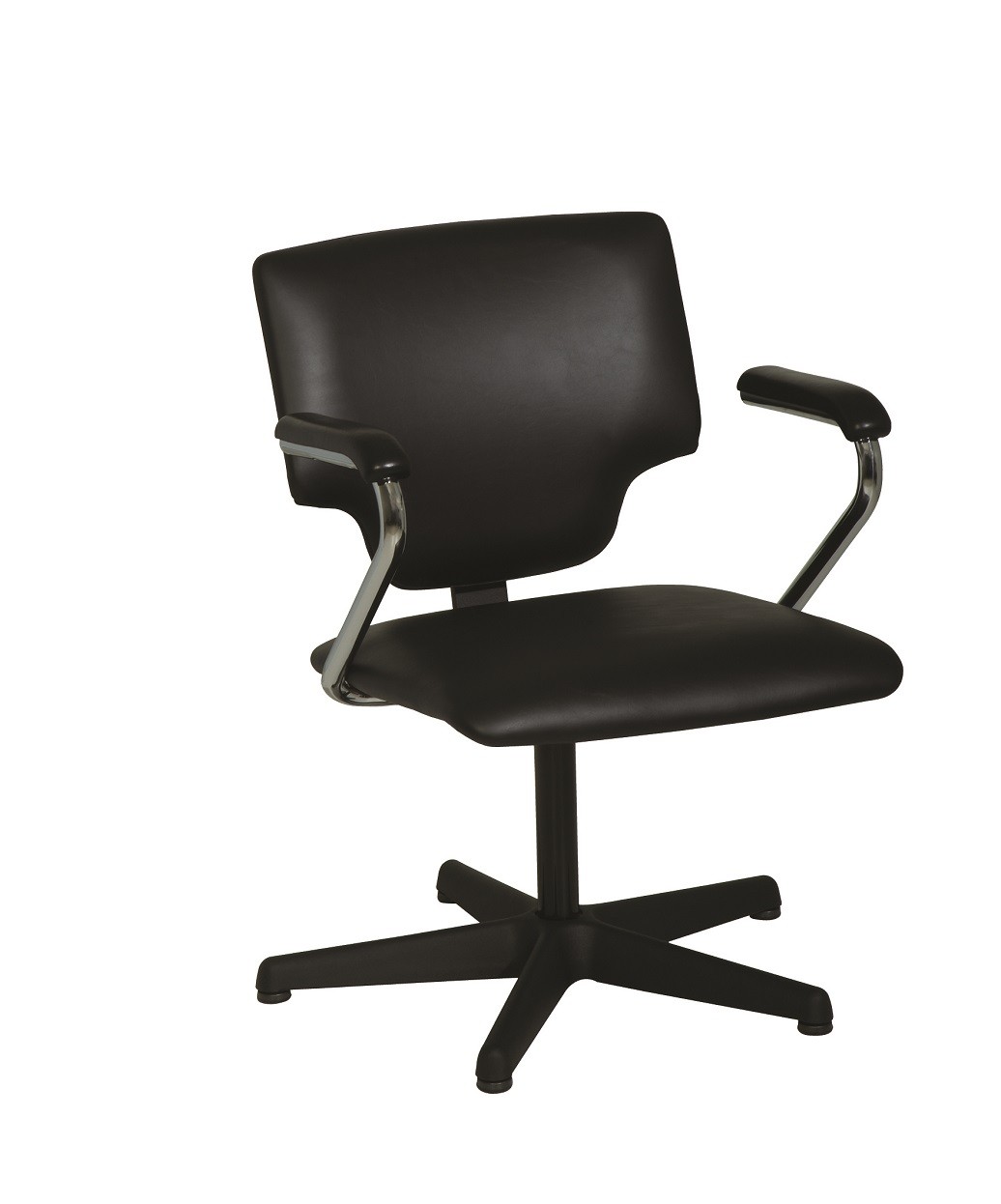 black shampoo chair