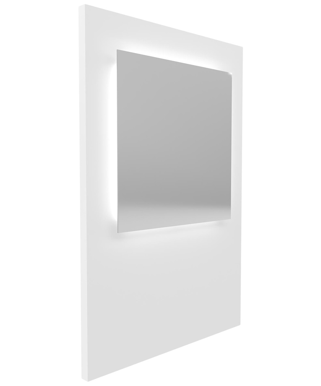 Collins 36" Square LED Salon Mirror M05LED36x36 Back Lit Floating