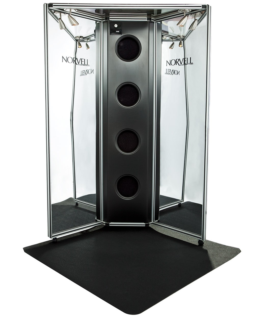 Norvell Sunless Overspray Reduction Booth w/ 4 Overspray Extraction