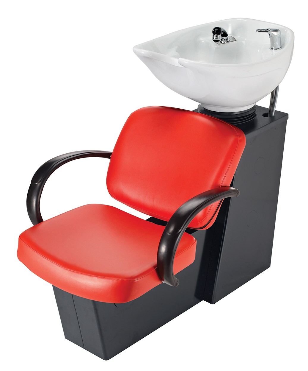 Red shampoo chair clearance