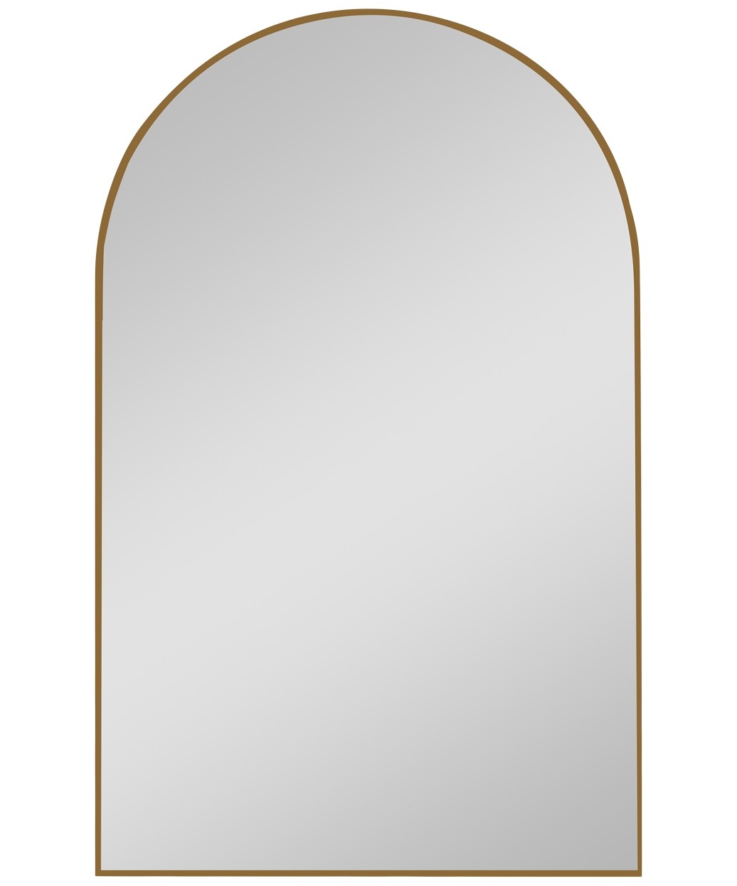 Pibbs Roma 48" Arched Salon Mirror 11MIR with Aluminum Frame Available