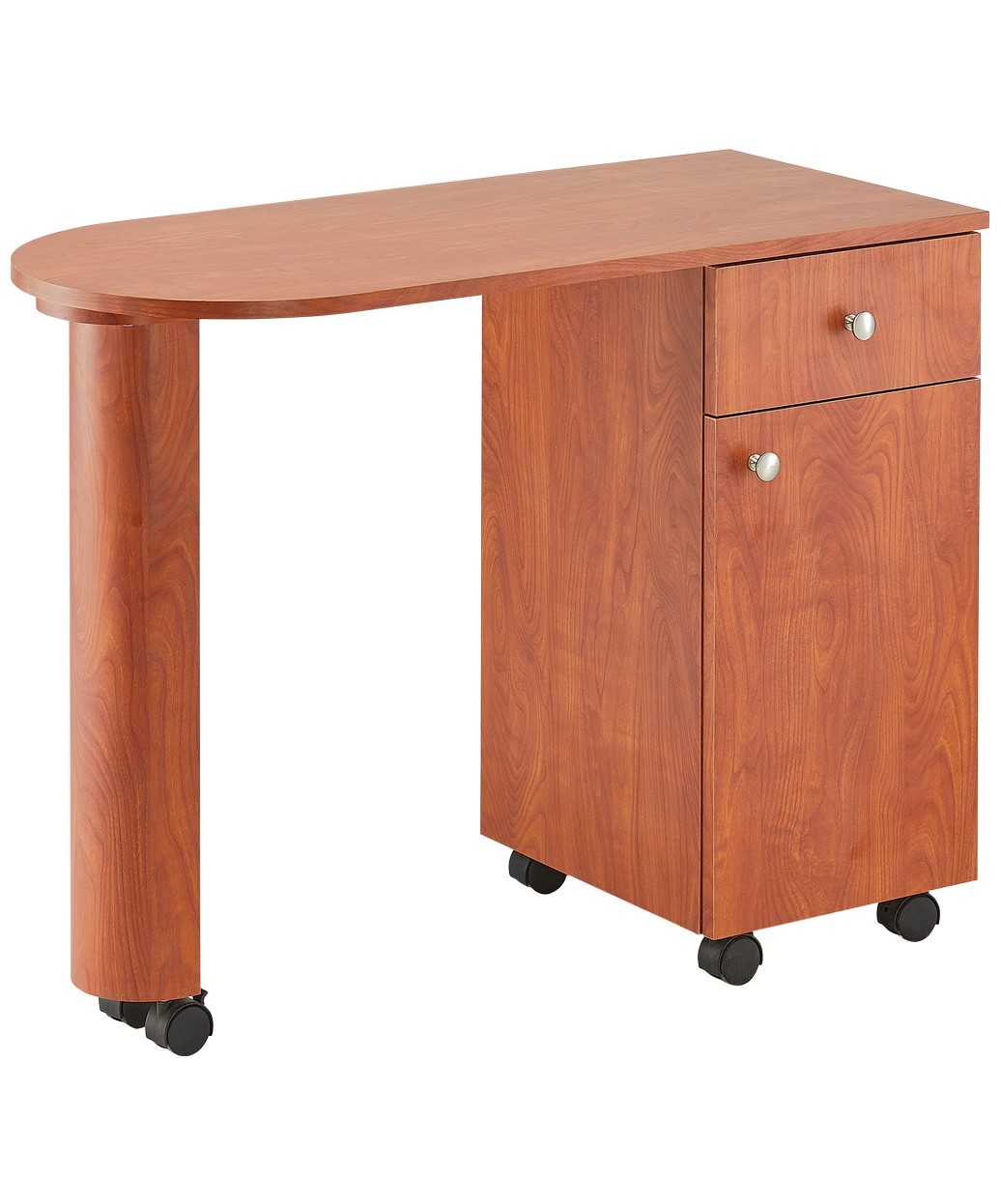 manicure table with adjustable lamp