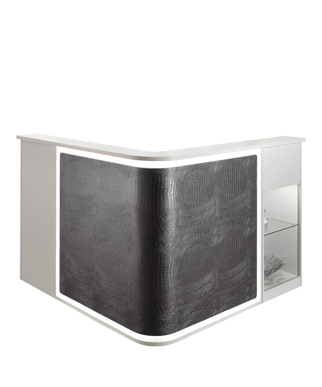 Light up reception desk cheap
