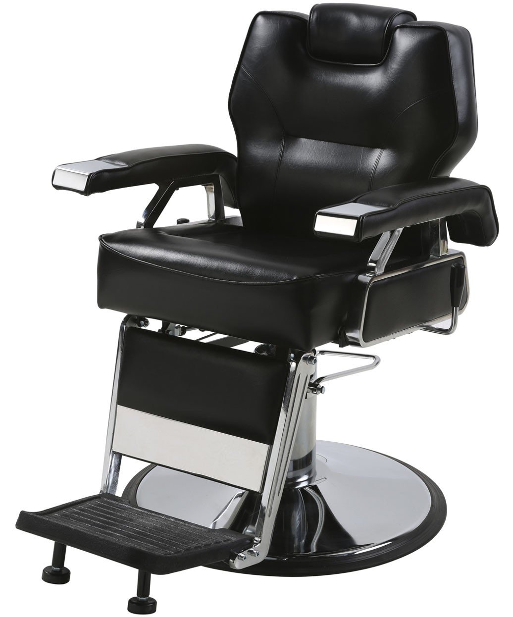 4 Operator Silver Barber Package K.O. Professional Barber Chair