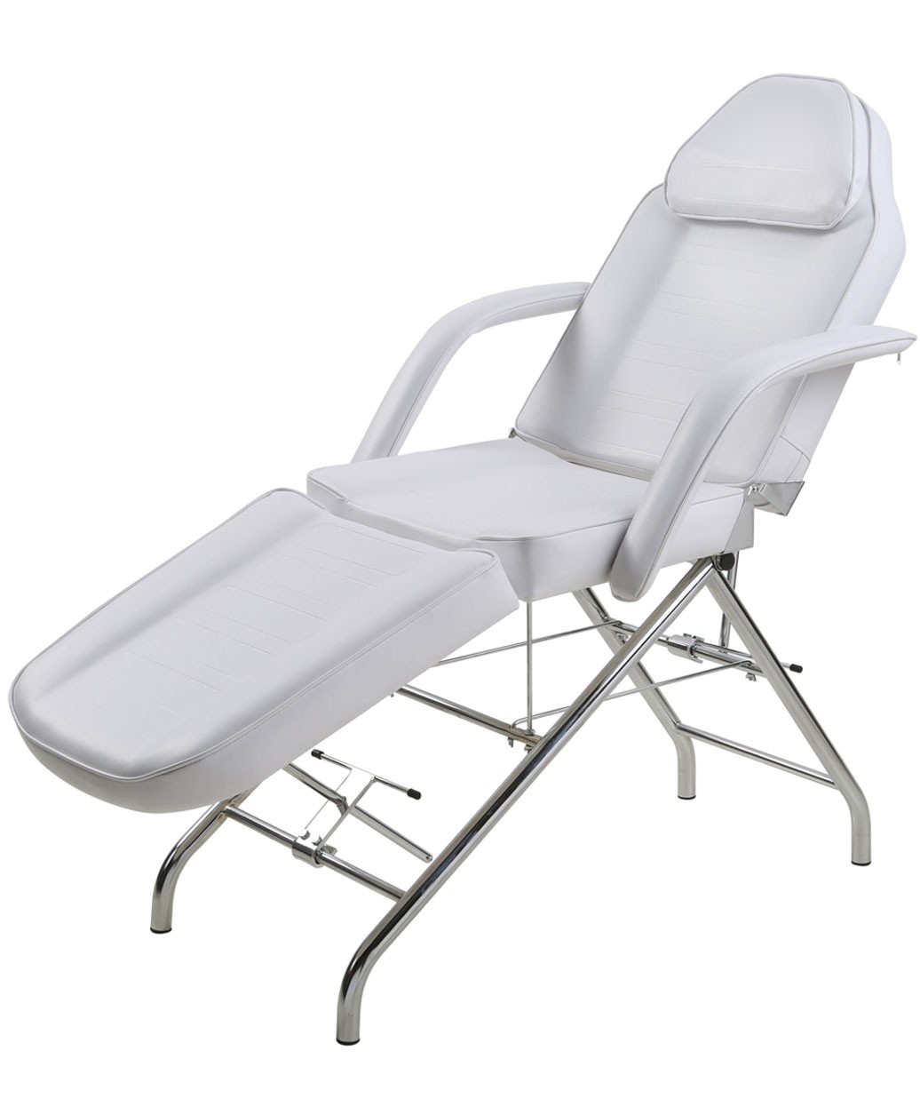 Silver Facial Spa Package Stationary Facial Bed