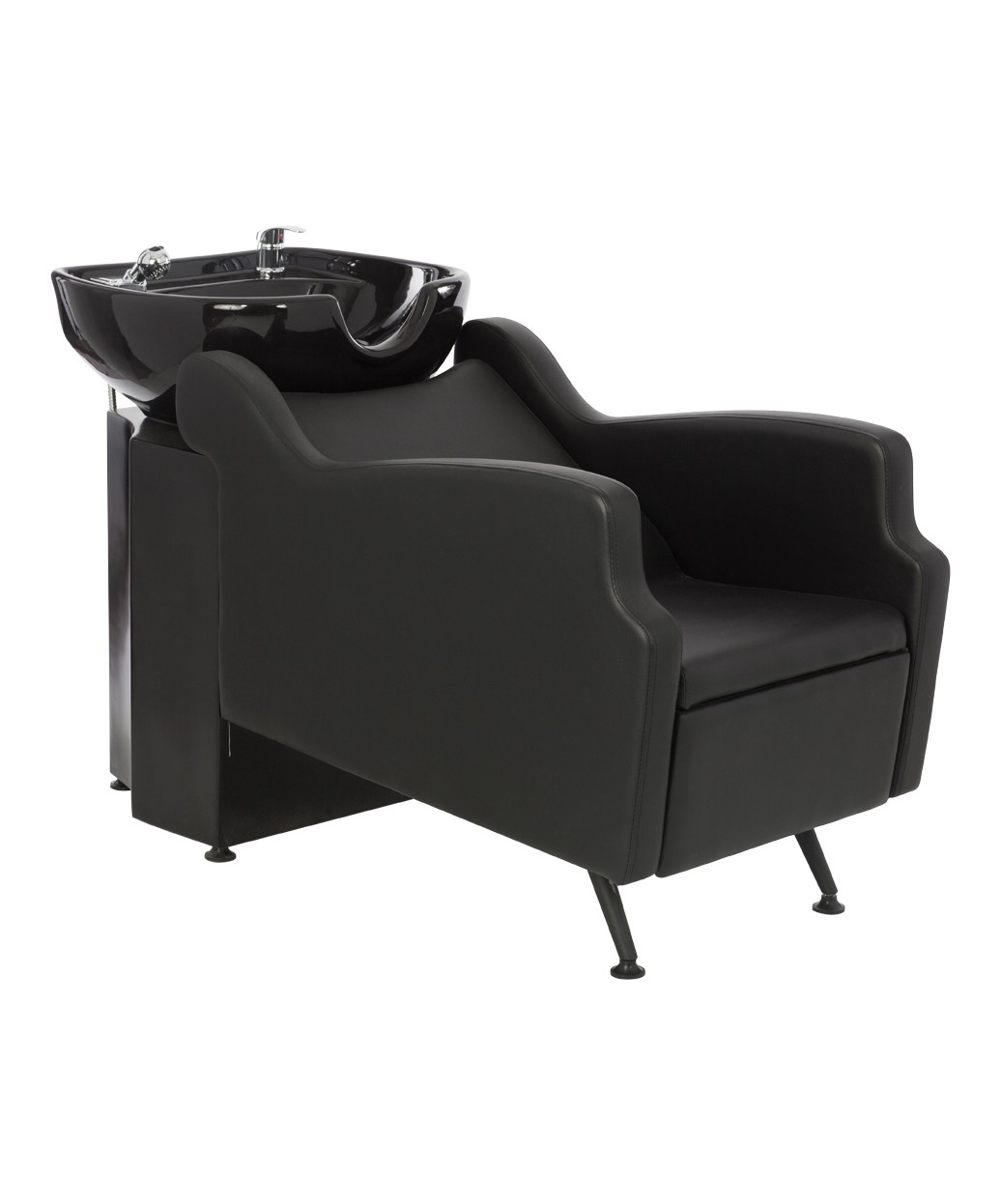 Oasis Shampoo Backwash Unit with Lumbar Support Vacuum Breaker and