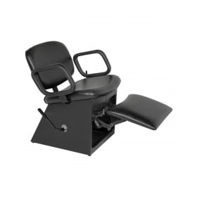 Collins QSE 1850L Lever-Control Shampoo Chair w/ Leg-Rest
